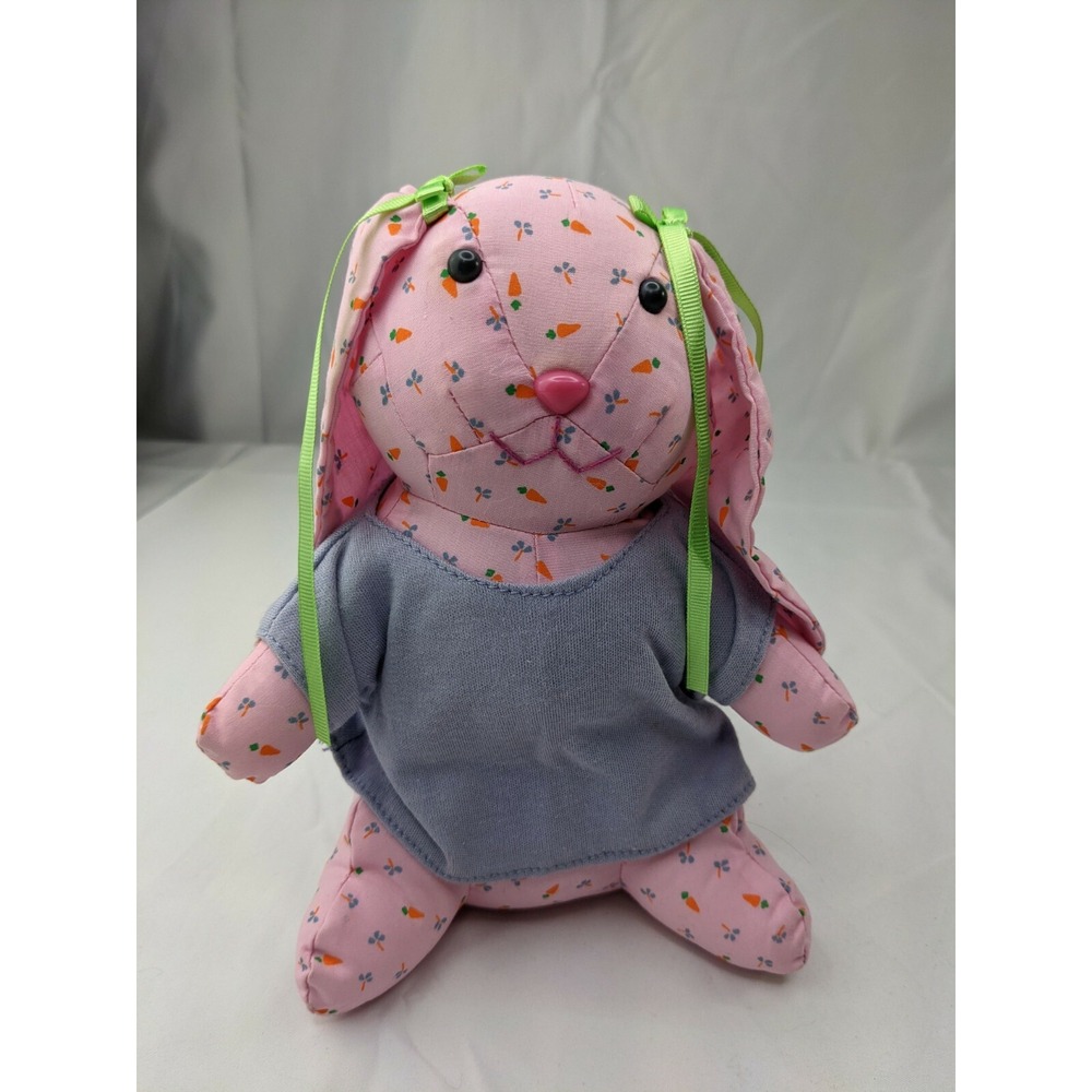 Avon Best Bunnies Lop Eared Bunny Rabbit Plush Pink 8 Inch Stuffed Animal Toy